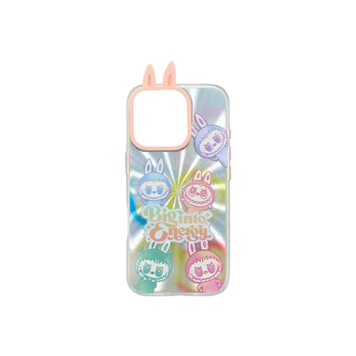 Pop Mart Labubu The Monsters Big into Energy Series Phone Case iPhone 15 Pro Max