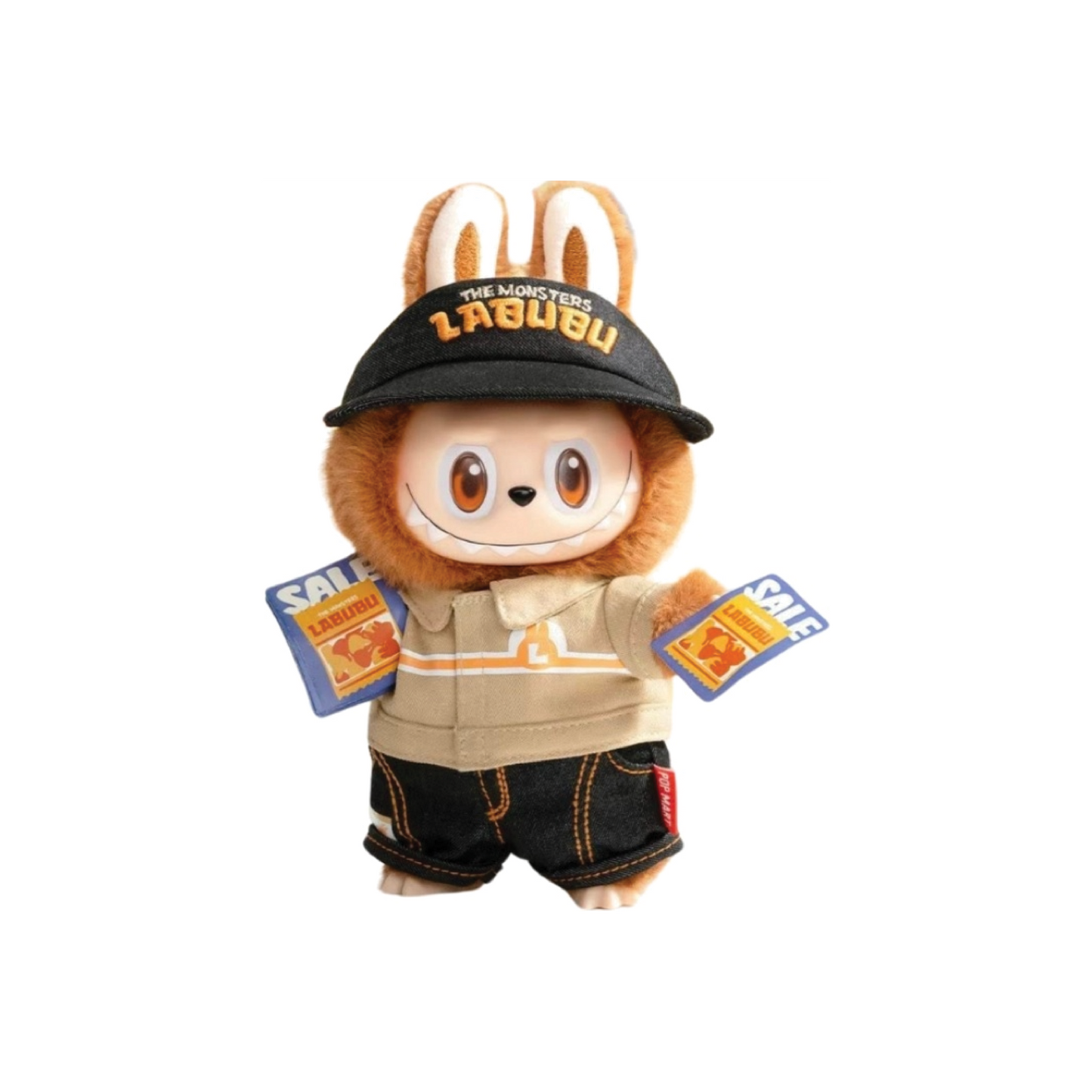 Pop Mart Labubu The Monsters Wacky Mart Series Vinyl Plush Hanging Card
