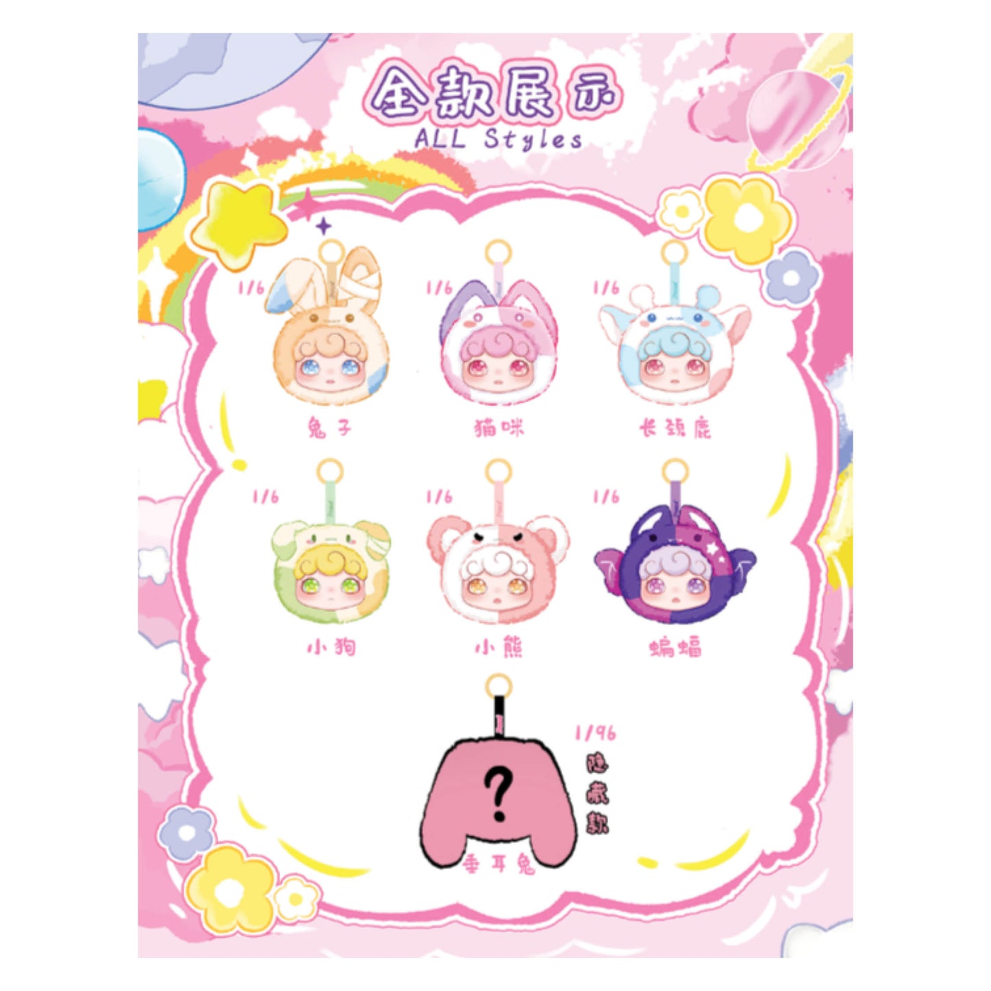 Dimmo Cute Little Coin Purse Plush Toy Blind Box