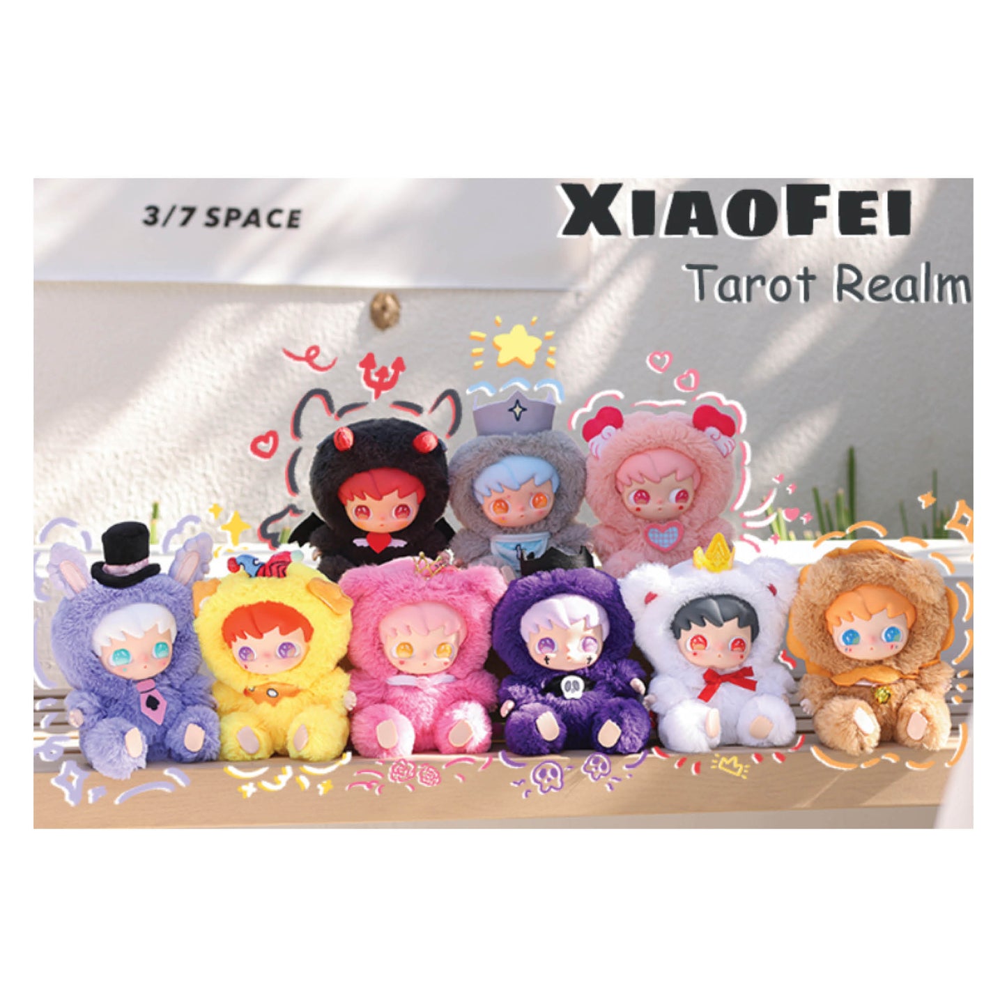 Xiao Fei Tarot Realm Plush Toy Blind Box