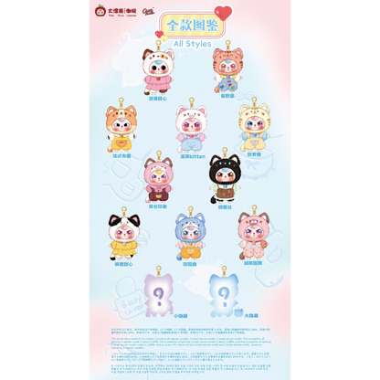 BabyThree Kitty Wardrobe Plush 6 Blind Box