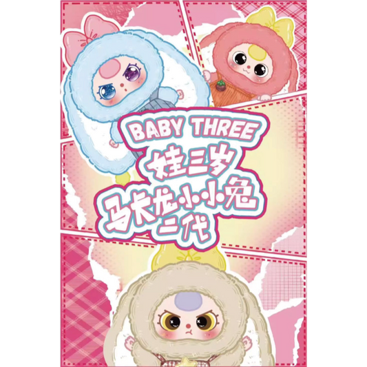 BabyThree Marcaron Little Bunny V2 Plush 6 Blind Box
