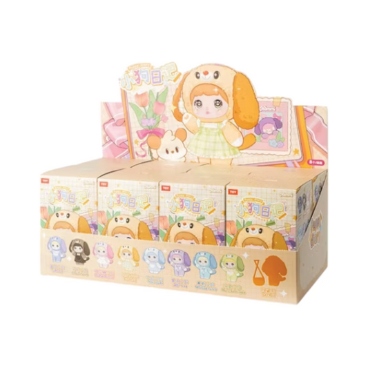 Miniso Top Toy Nommi Puppy Diary Series Plush Sealed Case (8 Blind Box)