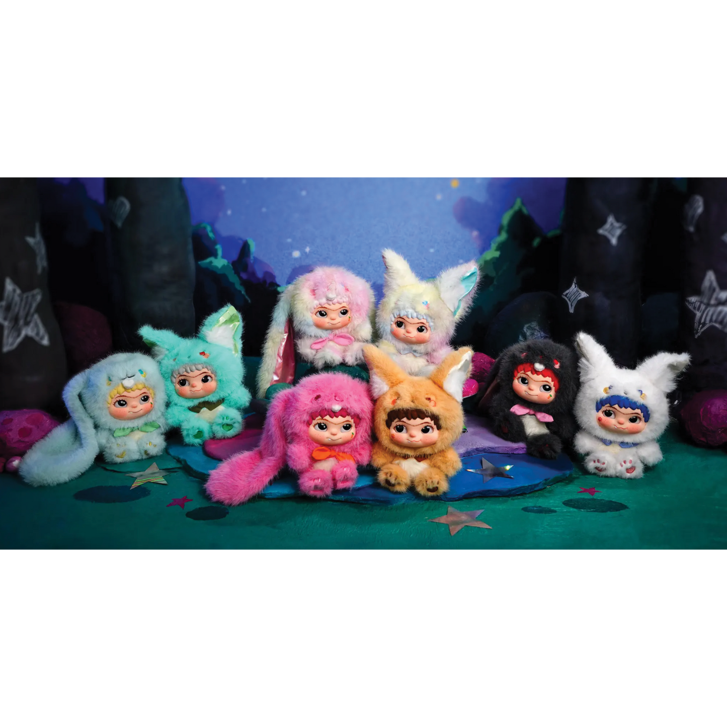 Wakuku Fox & Bunny Trick or Treat Series