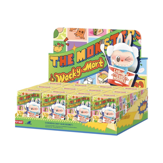 Pop Mart Labubu The Monsters Wacky Mart Series Figure Sealed Case
