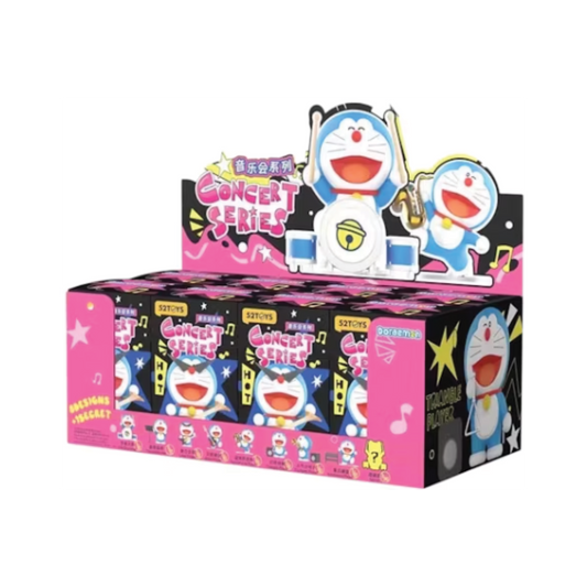 52Toys Doraemon Concert Series Figure Sealed Case (8 Blind Box)