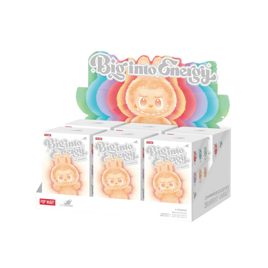 Pop Mart Labubu The Monsters Big Into Energy Series Vinyl Plush Pendant Blind Box Whole Set