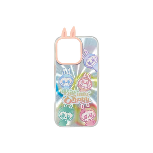 Pop Mart Labubu The Monsters Big into Energy Series Phone Case iPhone 15 Pro Max