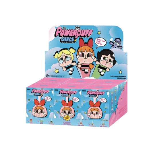 Pop Mart CryBaby x Powerpuff Girls Series Vinyl Face Plush Sealed Case (6 Blind Boxes)