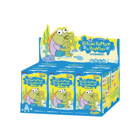 Pop Mart x Bikini Bottom Buddies Plush Sealed Case (6 Blind Box)