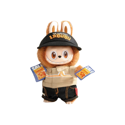 Pop Mart Labubu The Monsters Wacky Mart Series Vinyl Plush Hanging Card